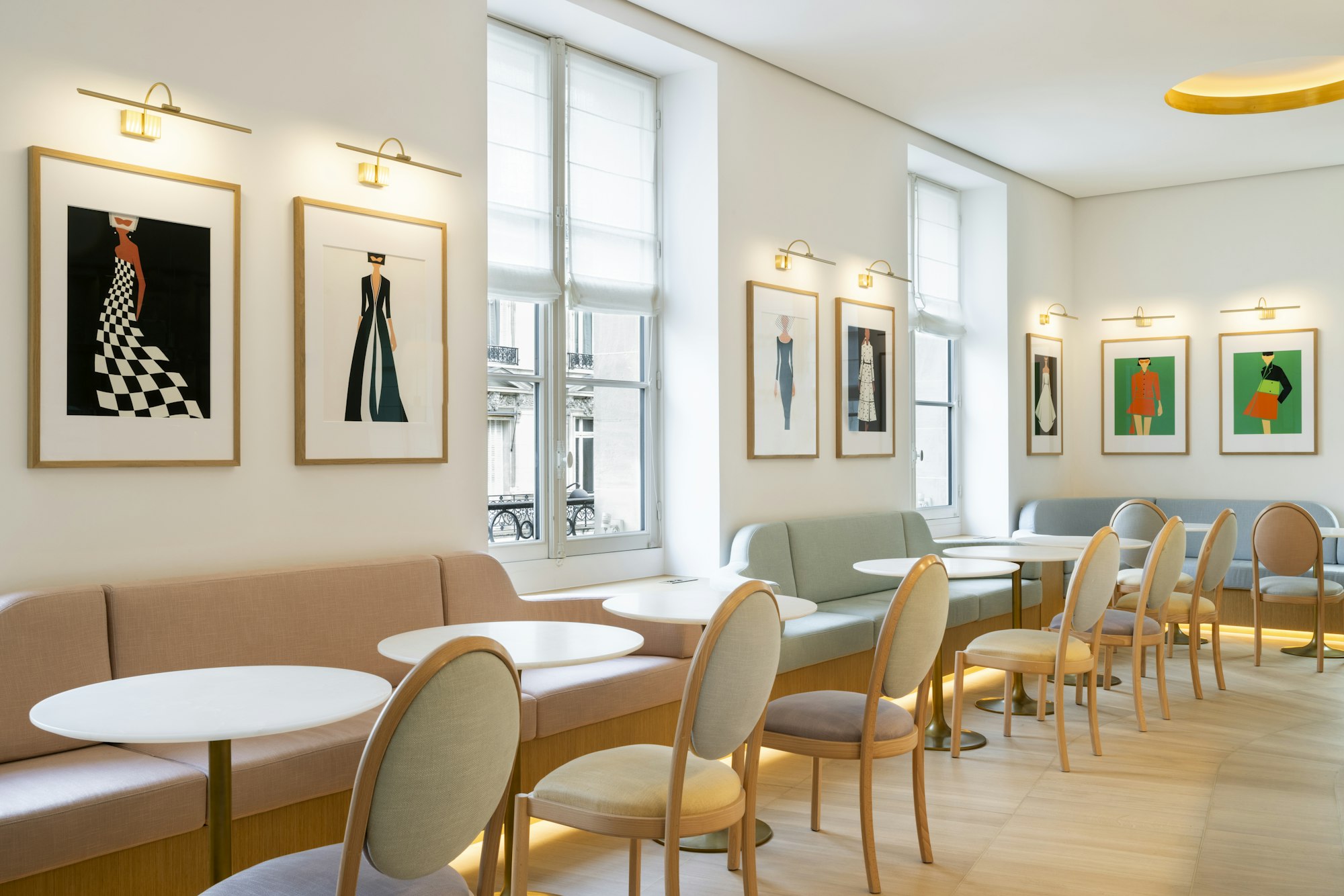 Café Dior at La Galerie Dior in Paris